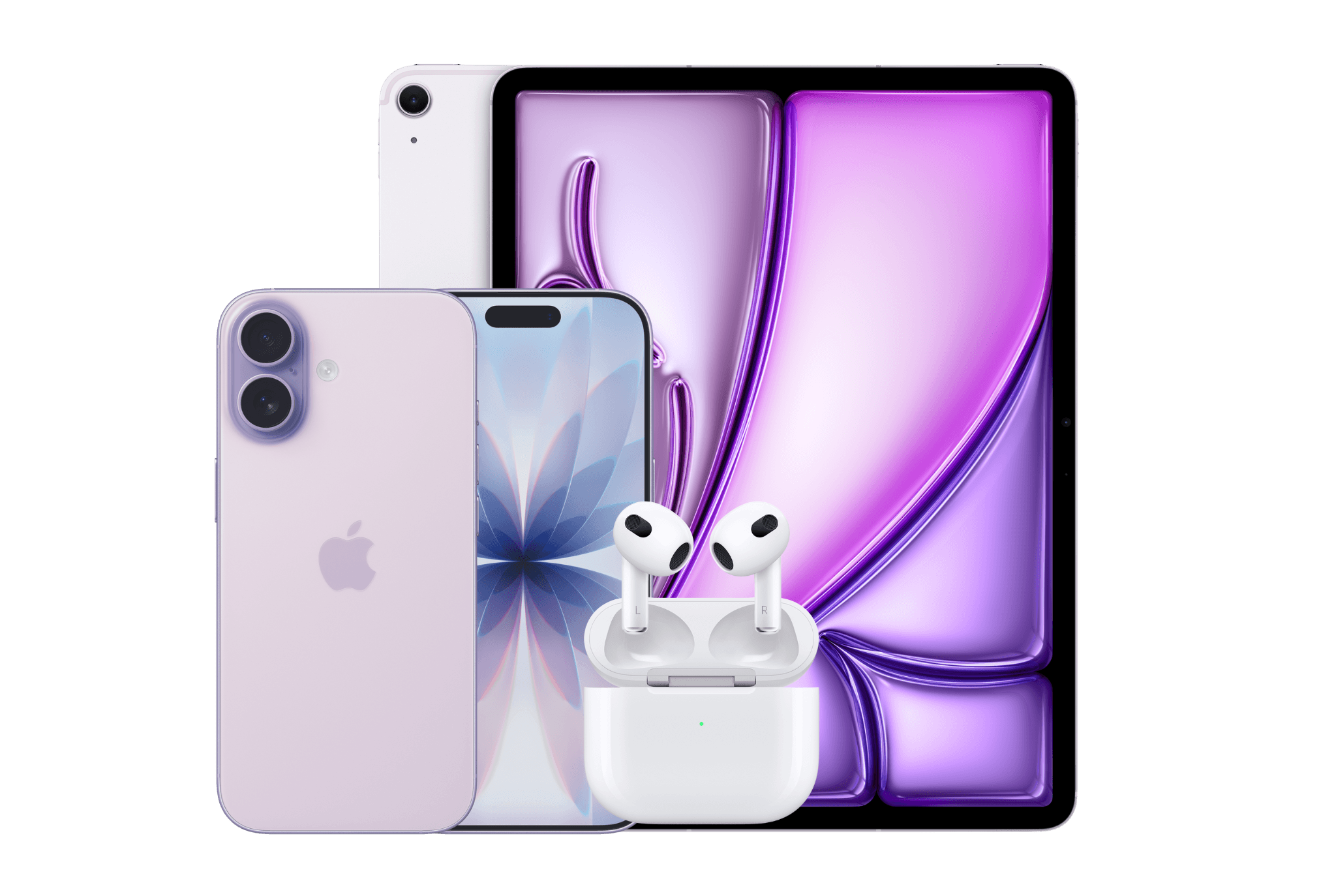 iPad Air 11" M4 128GB + iPhone 17 256GB + AirPods 4